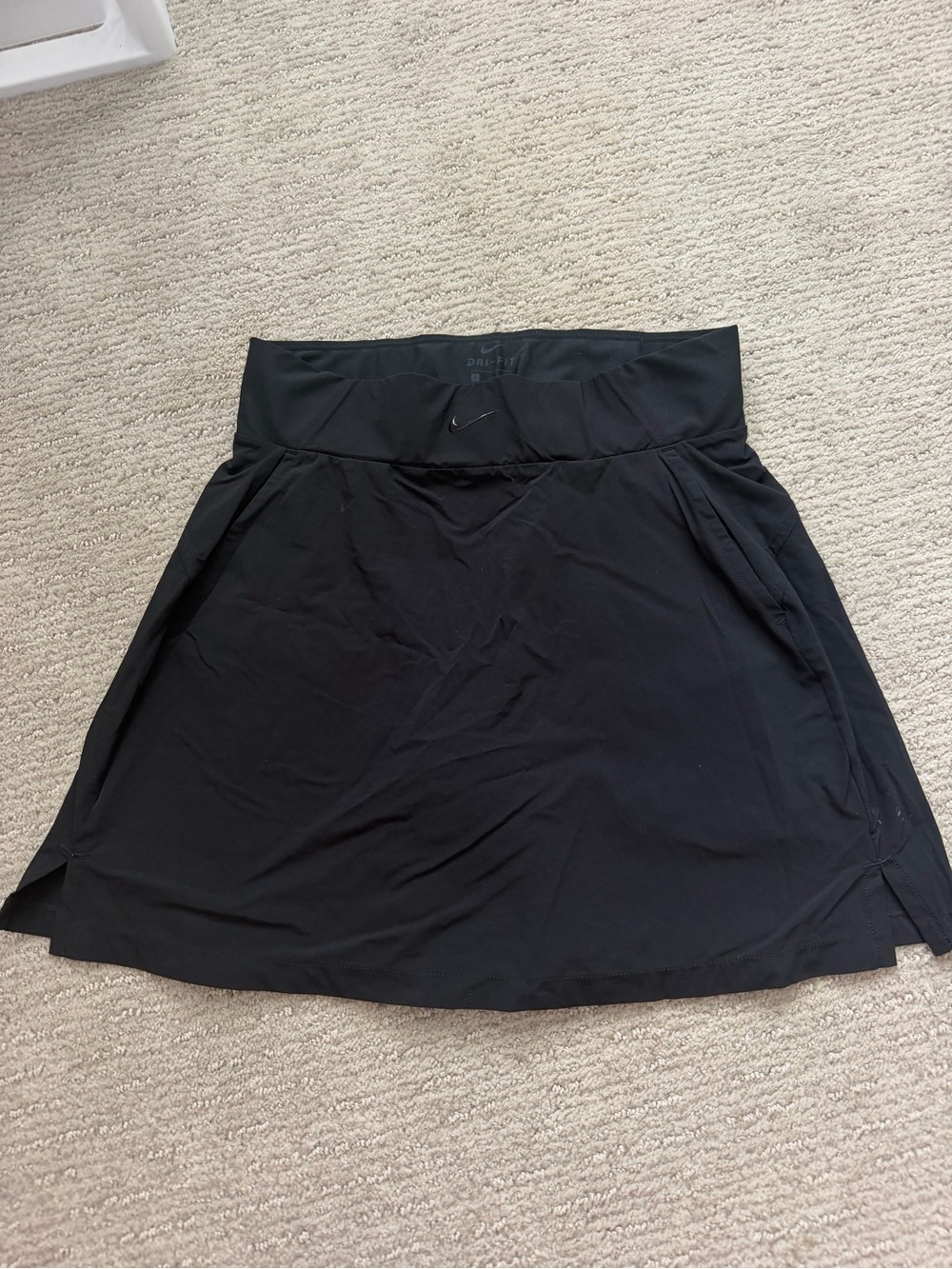 Nike Black A-Line Athletic Skirt